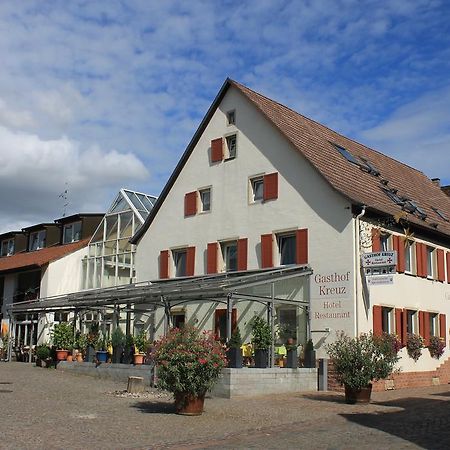 Отель Gasthof Kreuz Хайтерсхайм Экстерьер фото